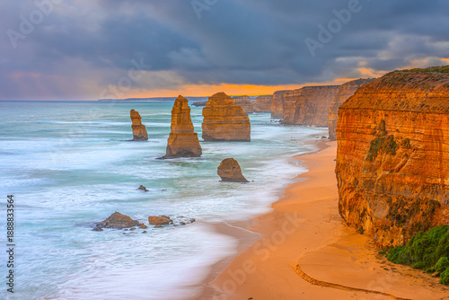 Bilde på lerret 12 apostles at sunset