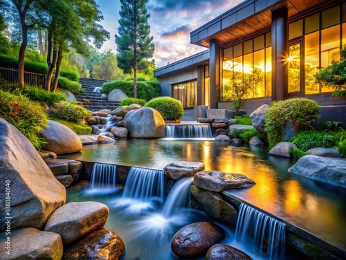 Tranquil Water Garden: Meditation & Contemplation in Nature