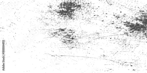 Vintage grey concrete wall with a heavy grunge texture and dusty paint pattern creates a rough, old paper backdrop for an abstract industrial design