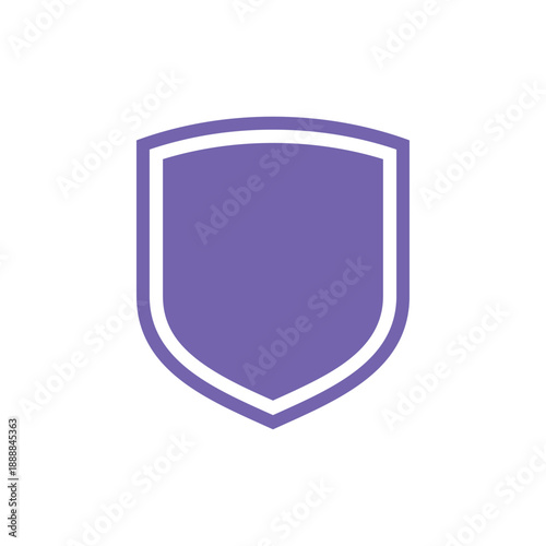 Free Download Simple Shield Icon Logo Template Illustration Design - GFXLoad