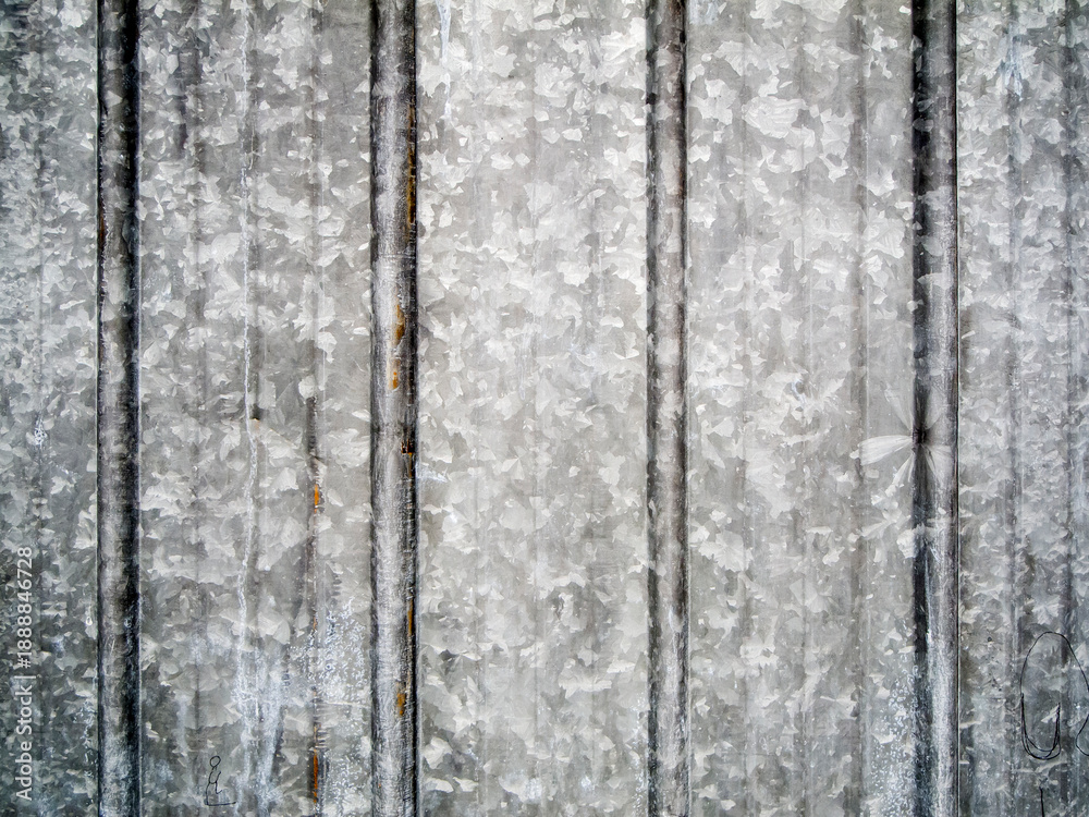 Obraz premium Galvanized sheet metal background