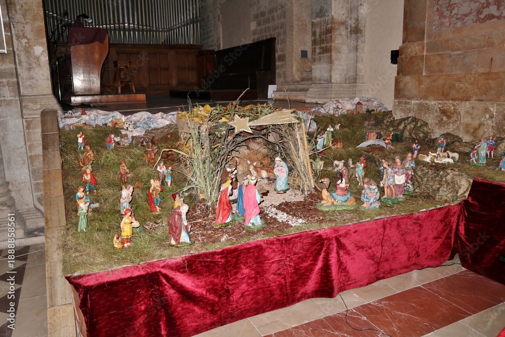 Fotografie Todi - Presepe nel duomo