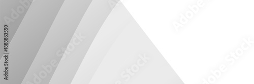 Clean and modern abstract background featuring minimalist diagonal geometric shapes in a grey and white color palette. Perfect for professional presentations and web design.