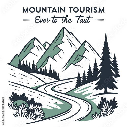 Mountain tourism: evor to the taut