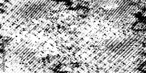 Abstract grungy distressed black and white background texture vector illustration. eps 10