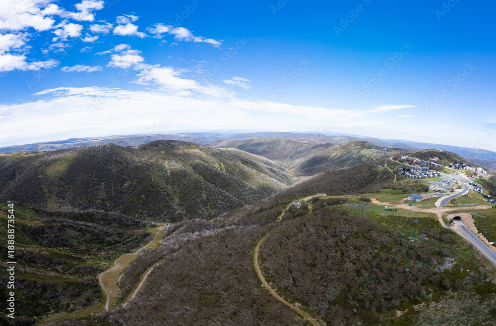 Fototapeta premium Mt Hotham Village in Australia