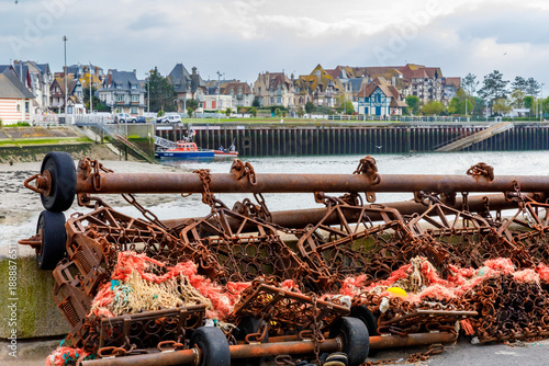 Trouville-sur-Mer, Normandy, France - April, 25th, 2025 - Cityscape