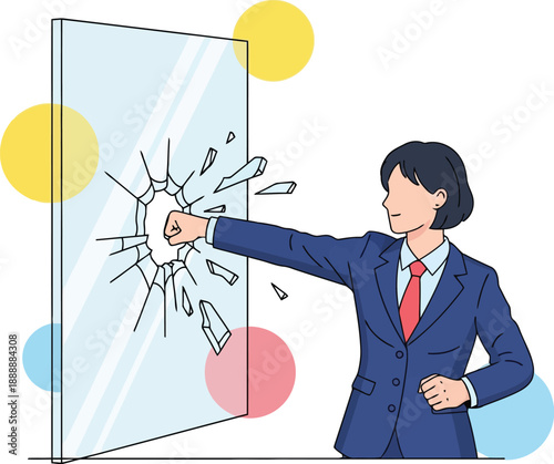 Breaking Barriers: Symbolic Empowerment and Determination