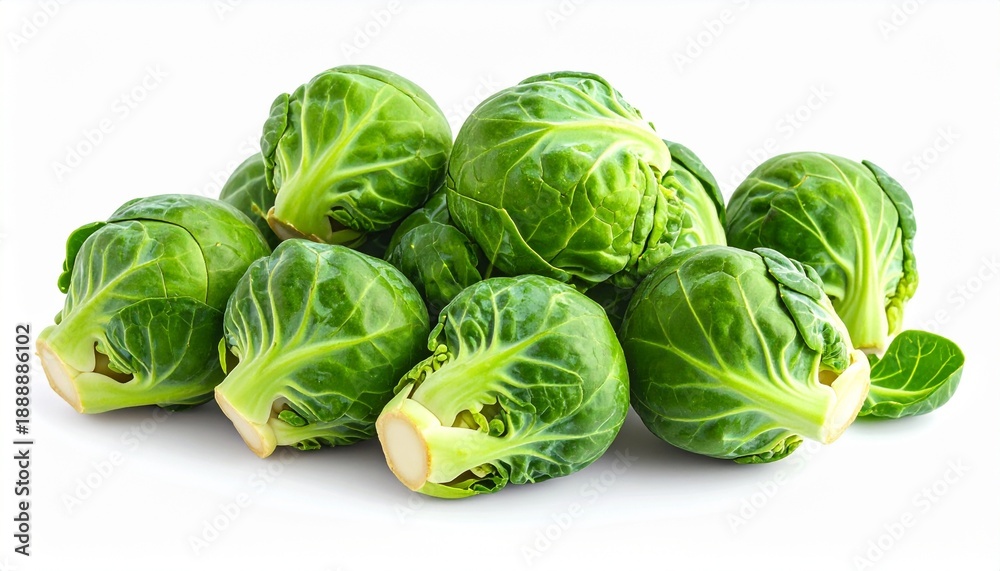 Fototapeta premium Rosenkohl isoliert