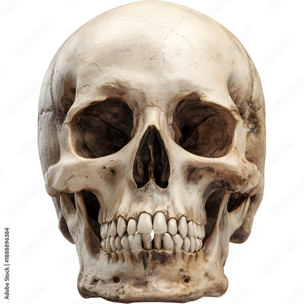 Obraz premium Halloween skull decoration 