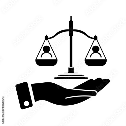 Balanced Scales of Justice and Equality