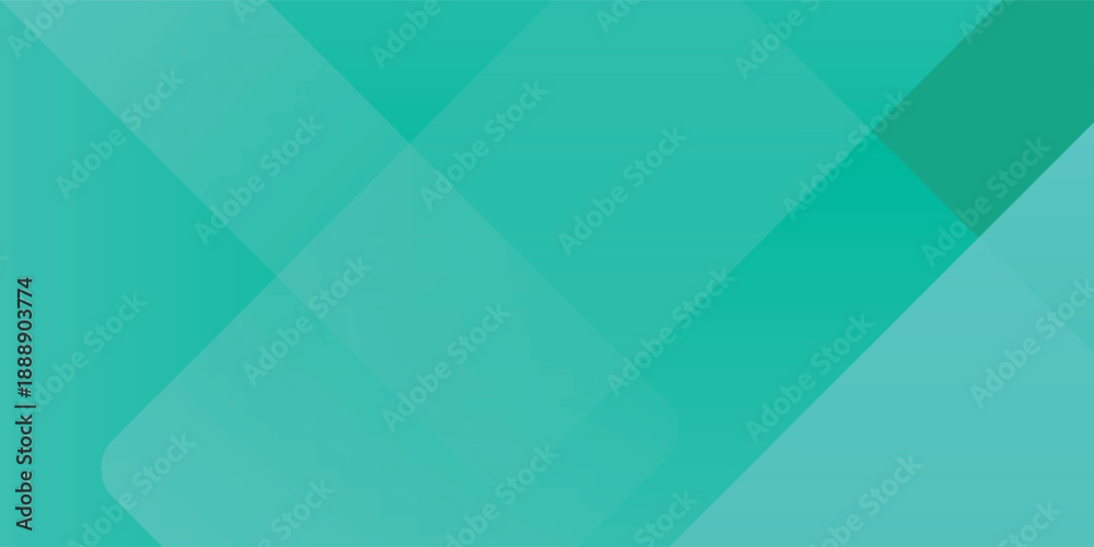 Obraz premium Teal Abstract Geometric Background With Soft Gradients For Modern Design And Branding eps10