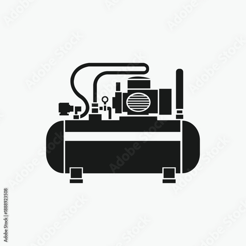 Air Compressor, Industrial compressors Vectors 