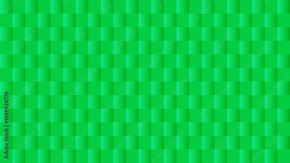 Fototapeta premium Green Textured Geometric Pattern