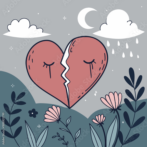 Ein gebrochenes Herz