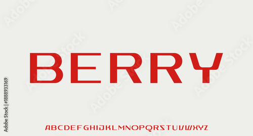 futuristic modern geometric font	
