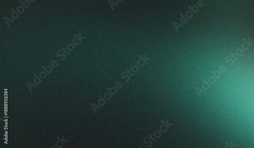 Φωτογραφία Teal green grainy background featuring vibrant side light leak and heavy film te