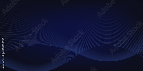 Futuristic abstract background. Glowing flowing wave lines design. Modern shiny blue moving lines element. Future technology concept.