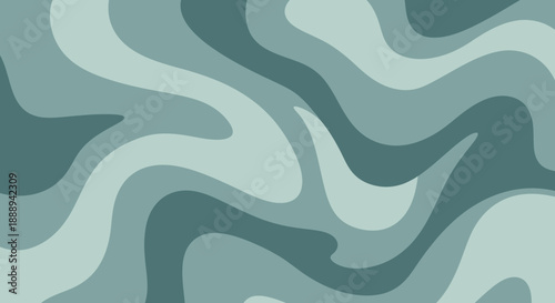 Swirling Teal Abstract Pattern Background