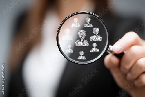 Wallpaper Mural Strategic talent acquisition and candidate evaluation concept Torontodigital.ca