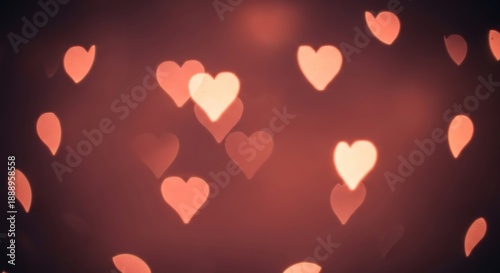 red heart background