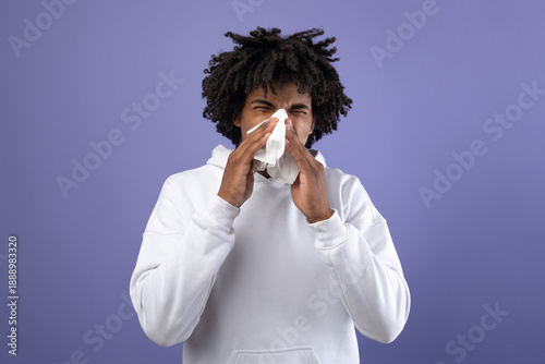 Fotografie Cold and flu virus