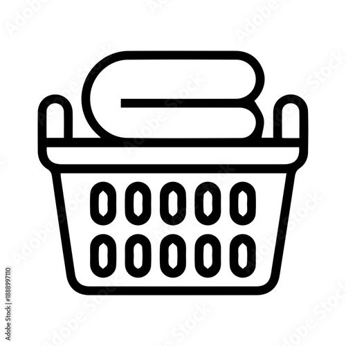 Clean Laundry Basket