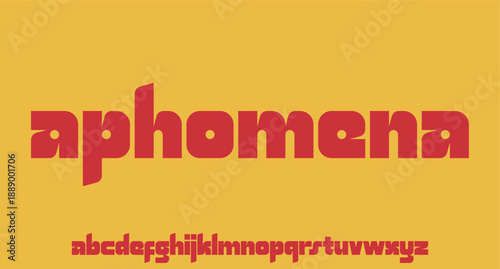 unique font vintage retro bold typeset classic