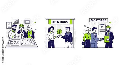 Real Estate Transaction Series: Planning, Open House, and Mortgage Agreement