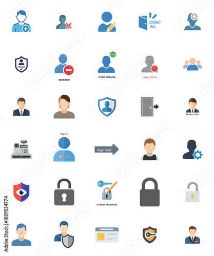 User Management Icons