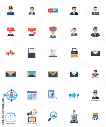 Business Marketing Icons