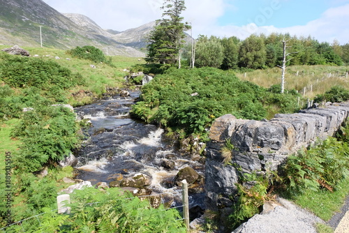 Ruisseau - campagne irlandaise - landes - Connemara
