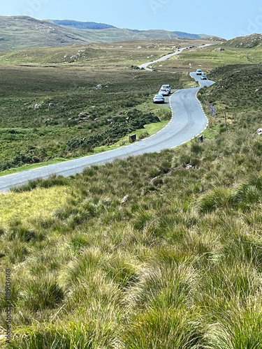Route dans la lande - Irlande - Connemara