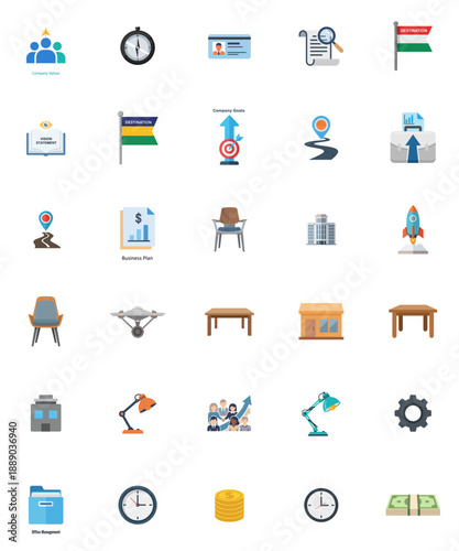 Business Planning Icons