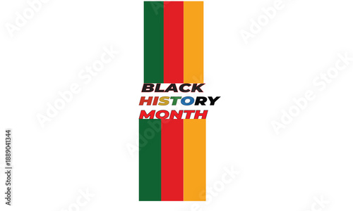 Black history month day banner 2026