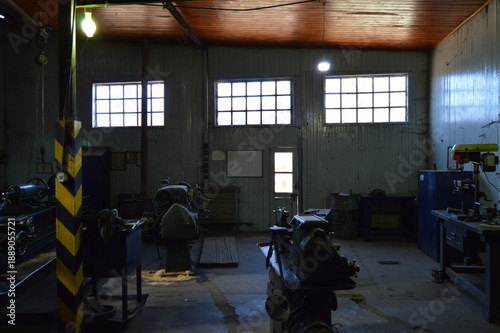 Taller mantenimiento tren La Trochita, El Maiten