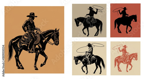 vector silhouettes of people