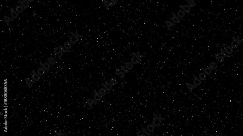 Twinkling stars background animation with shooting stars on black background. 4K animated flickering starfield for night sky background, cinematic motion graphics, space visuals, and video editing.