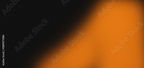 Abstract gradient background featuring a blurred transition from black to vibrant orange hues high-quality professional