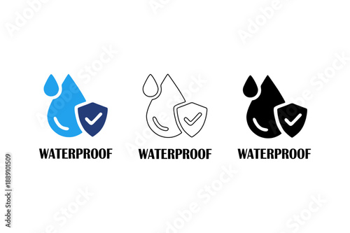 water no drop logo