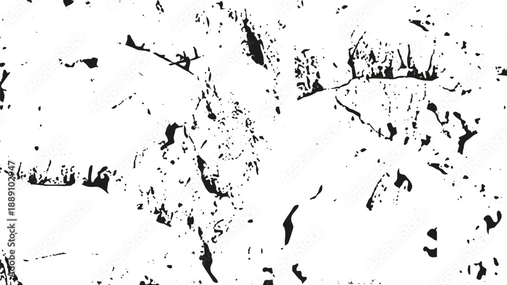 Obraz premium dark watercolor texture vector grunge textures. Minimal white cracked wall texture with fine lines, subtle grain, black and white seamless background Vector white grunge peeling painted. Old textured 