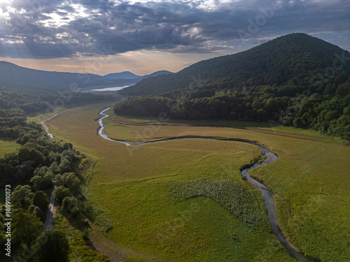 Najniższy stan wody w Klimkówce, lato 2025