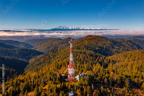 Przehyba szczyt górski w zachodniej części Pasma Radziejowej w Beskidzie Sądeckim. 