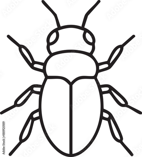 Spring Flower Icons. Spring bee flowers. Line icon set of spring