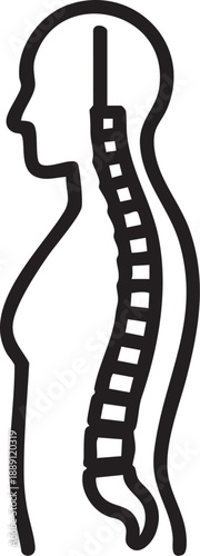 Spring Flower Icons. Spring bee flowers. Line icon set of spring