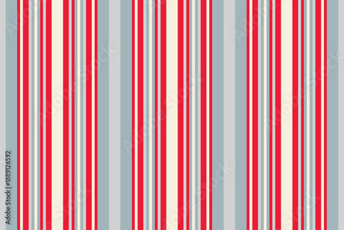 Scrapbooking background textile seamless, neat vertical fabric lines. Ornate stripe vector pattern texture in red and pastel colors.