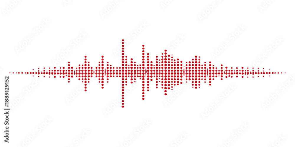Fototapeta premium A digital medical EKG monitor displays a blue heart beat wave graph as a rhythmic cardiogram line, blending modern technology and health illustration into a sleek vector design