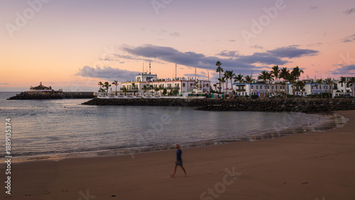 In the center of Puerto de Mogán