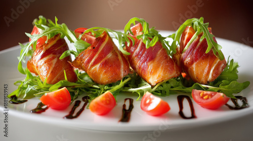 Fish roulade gourmet rolled...