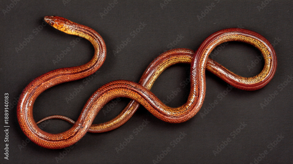 Fototapeta premium Lamprey fish - a jawless parasitic fish